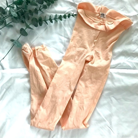 NWOT Girls Capezio Ballet Pink Tights - Picture 1 of 4